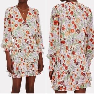 Veronica Beard Saera Floral Dress Size 10